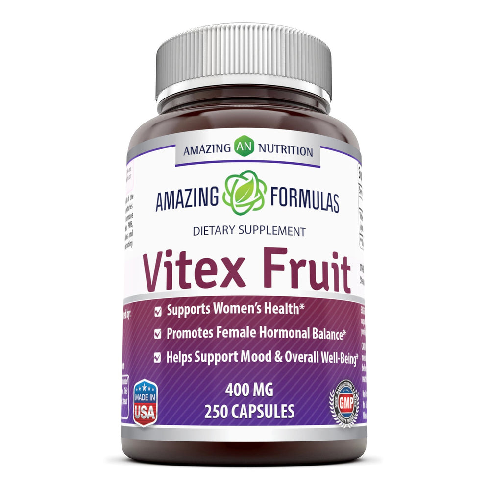 Amazing Formulas Vitex Fruit 400 Mg 250 Capsules