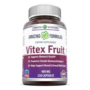 Amazing Formulas Vitex Fruit 400 Mg 250 Capsules