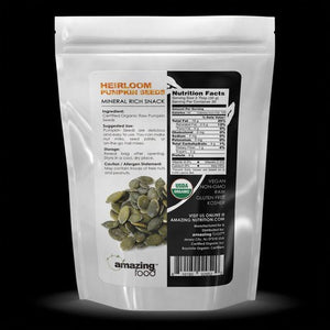 Amazing Food Organic Heirloom Pumpkin Seeds 2 Lbs