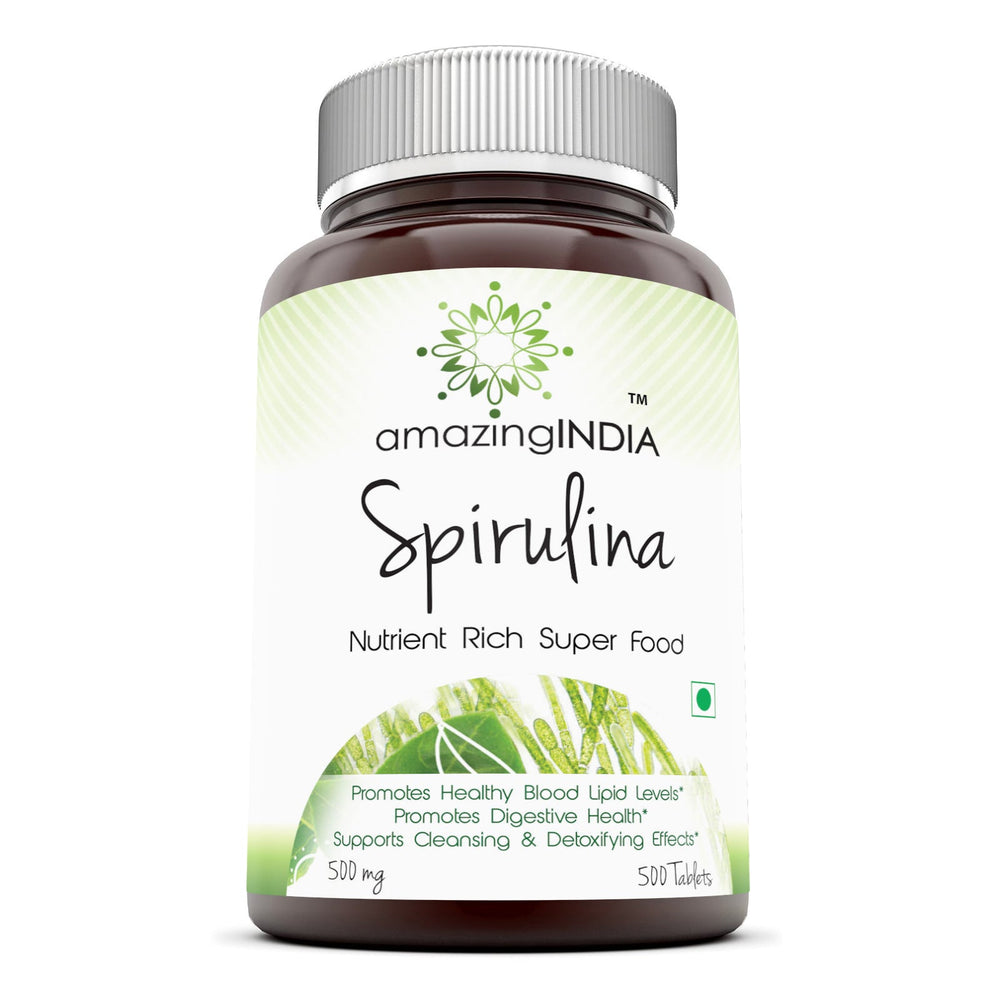 
                
                    Load image into Gallery viewer, Amazing India Spirulina | 500mg 250srvgs
                
            