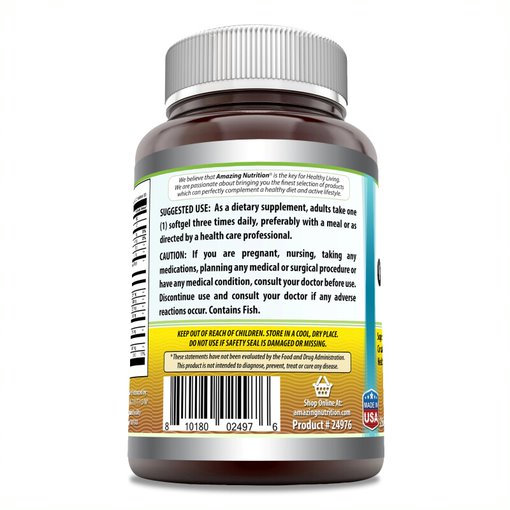 
                
                    Load image into Gallery viewer, Amazing Omega Omega 3.6.9 1200 Mg 250 Softgels
                
            