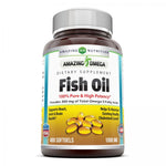 Amazing Omega Fish Oil | 1000mg 400srvgs