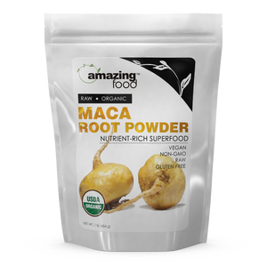 Amazing Food Organic Maca Root Powder 16 Oz