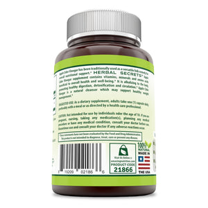 Herbal Secrets Apple Cider Vinegar 500 mg 500 Capsules