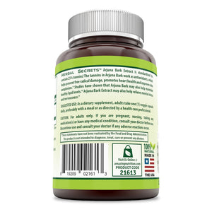 Herbal Secrets Arjuna Bark 500 Mg 120 Veggie Capsules