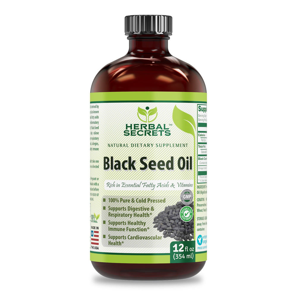 
                
                    Load image into Gallery viewer, Herbal Secrets Black Seed Oil 12 Oz
                
            