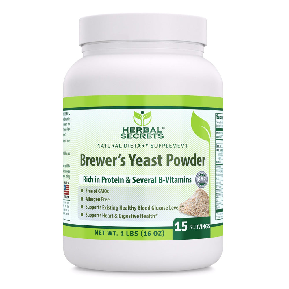 
                
                    Load image into Gallery viewer, Herbal Secrets Brewer&amp;#39;s Yeast Powder 16 Oz 1 Lbs
                
            