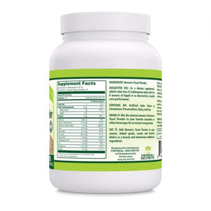 Herbal Secrets Brewer's Yeast Powder 16 Oz 1 Lbs