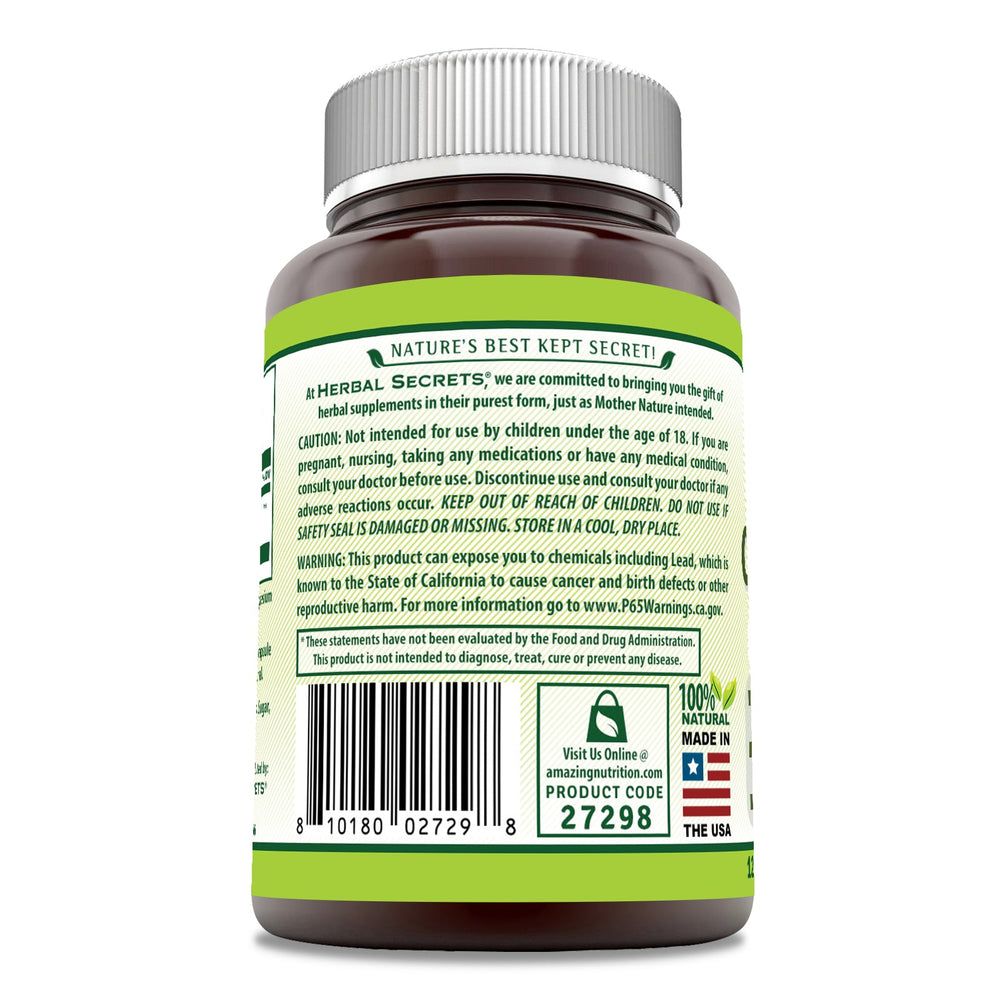 Herbal Secrets Cat'S Claw Bark 500 Mg 100 Capsules