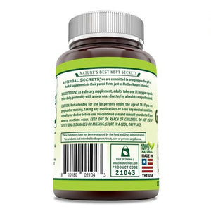 Herbal Secrets Ginkgo Biloba Supplement 120 mg 120 Capsules
