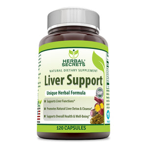 Herbal Secrets Liver Support | 120 Capsules