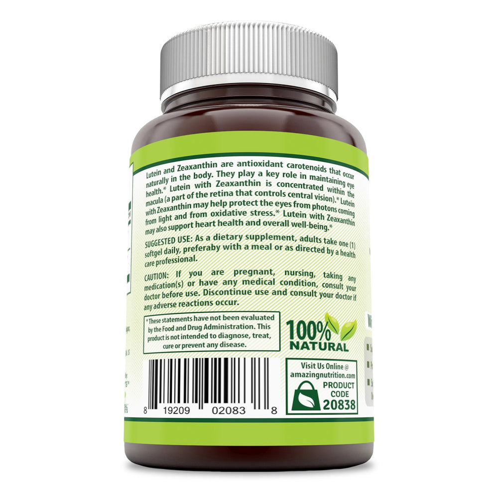 Herbal Secrets Lutein 20 Mg 120 Softgels