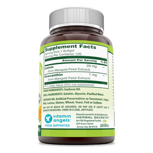 Herbal Secrets Lutein 20 Mg 120 Softgels