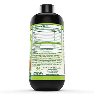 Herbal Secret 100% Pure MCT Oil, 16 Fl Oz
