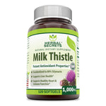 Herbal secrets Milk Thistle | 1000mg 120 Softgels